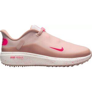 NEW! Nike Women's React Ace Tour Flyease Lacing Golf Shoes Size 9.5 Pink